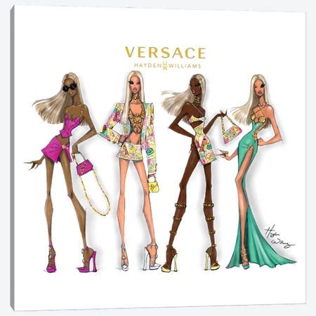 Versace x Hayden Williams Canvas Wall Art by 